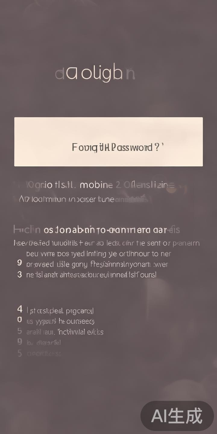 我忘记密码怎么办？
可以在登录页面点击“忘记密码